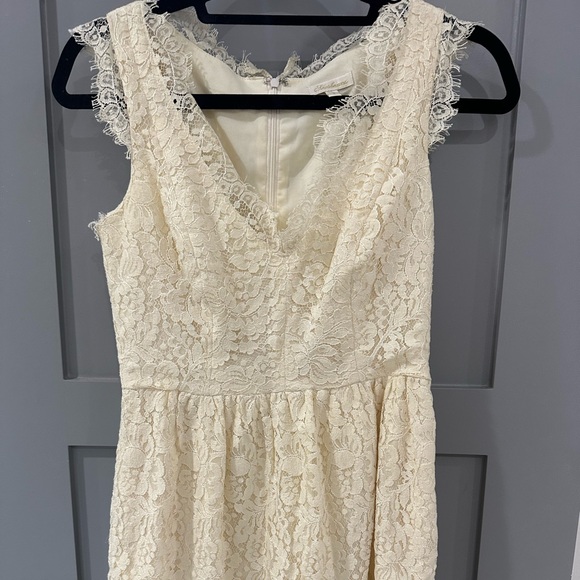 Shoshanna Ivory Lace Dress - Picture 2 of 5